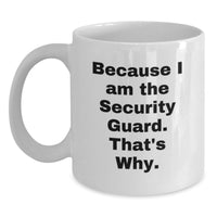Load image into Gallery viewer, Funny Security Guard Mugs Gifts from Men to Family Members for Christmas Unique - Main