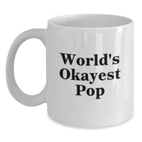 Load image into Gallery viewer, Pop White Coffee Mug, Funny Gift for Pop Lovers from Friends, Perfect for Graduation - Main