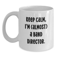 Load image into Gallery viewer, Band Director Keepsake White Coffee Mug for Him Graduation Gift - Main