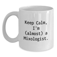 Load image into Gallery viewer, For Him Keepsake Mixologist White Ceramic Coffee Mug Birthday Gift - Main