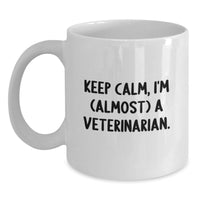 Load image into Gallery viewer, Veterinarian Keepsake White Ceramic Coffee Mug for Him Birthday Gift - Main