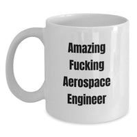 Load image into Gallery viewer, Aerospace Engineer Keepsake White Mug for Him Birthday Surprise Gift - Main