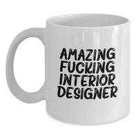 Load image into Gallery viewer, Interior Designer Keepsake Mug for Him Birthday Gift White 11oz Ceramic - Main
