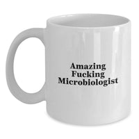 Load image into Gallery viewer, Microbiologist Keepsake White Mug for Him Birthday Gift Amazing - Main