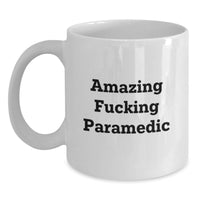 Load image into Gallery viewer, Birthday Gift Paramedic Coffee Mug for Her – Amazing Fucking Paramedic - Main