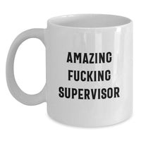 Load image into Gallery viewer, Supervisor Keepsake White Mug for Him Amazing Supervisor Birthday Gift - Main