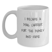 Load image into Gallery viewer, Funny Mail Carrier White Coffee Mug Gifts from Friends for Mail Carrier - Main