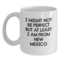 Load image into Gallery viewer, Gifts from Friends, Family, or Coworkers in White New Mexico Coffee Mugs for Men, Women, or New Mexico Graduation Unique Gifts - Main