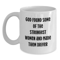 Load image into Gallery viewer, Funny Driver Gifts from Friends - White Coffee Mug for Men Women Graduation Unique - Main