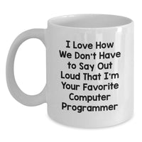 Load image into Gallery viewer, Funny Computer Programmer Gifts from Men, Friends, Coworkers to Favorite Computer Programmer for Graduation - Main