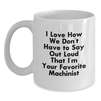 Load image into Gallery viewer, Funny Machinist Gifts for Him - Gifts from Friends, Colleagues, or Family - Unique Graduation Unique Gifts for Favorite Machinist - Main