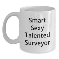 Load image into Gallery viewer, Funny Gift for Smart Sexy Surveyor Friends Christmas Unique Mugs from Men - Main