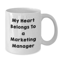 Load image into Gallery viewer, Funny Marketing Manager Gifts, Unique Birthday Unique Gifts for Marketing Manager, Funny Quote Gifts from Friends to Marketing Manager - Additional
