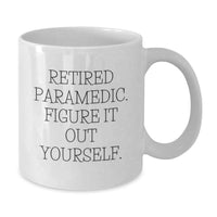 Load image into Gallery viewer, Funny Rescue Worker Gifts from Men to Rescue Worker Friends - Unique White Coffee Mug for Retired Rescue Worker - Inspirational Quote for Christmas Unique Gifts - Additional