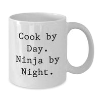 Load image into Gallery viewer, Funny White Coffee Mug, Ideal Gift for Cook, Graduation Unique Gifts from Family to Friends - Additional