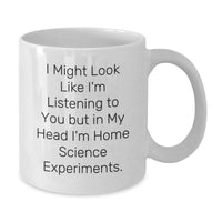 Load image into Gallery viewer, Funny Home Science Experiments Gifts from Friends to Home Science Experiments Enthusiasts - White Coffee Mug, 11oz or 15oz - Additional
