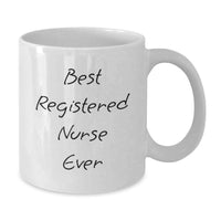 Load image into Gallery viewer, Funny Registered Nurse White Coffee Mug Gifts from Family for Christmas Unique Mugs - Additional