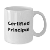 Load image into Gallery viewer, Funny Principal Quotes White Coffee Mugs Gifts for Men from Family - Graduation Unique Gifts - Additional
