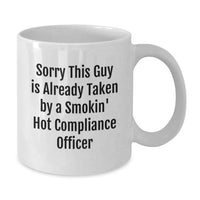 Load image into Gallery viewer, Funny Compliance Officer Gifts for Men Women Friends from Coworkers, White Coffee Mug with Quote, Christmas Unique Presents - Additional