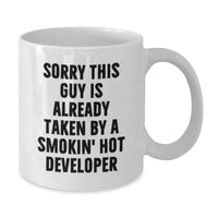 Load image into Gallery viewer, Funny Developer White Coffee Mugs - Gifts from Friends for Developer Birthday Unique Gifts - Additional