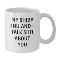 Load image into Gallery viewer, Funny Shiba Inu Dog Gifts from Family for Shiba Inu Dog Lover - White Coffee Mug - Additional
