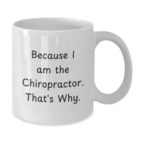 Load image into Gallery viewer, Chiropractor Keepsake White Coffee Mug for Him Birthday Gift - Additional