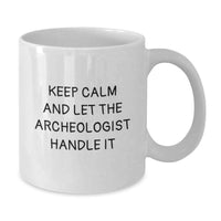 Load image into Gallery viewer, Funny Archeologist White Coffee Mug Gifts from Friends for Graduation Unique Presents - Additional