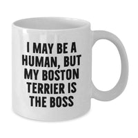Load image into Gallery viewer, Boston Terrier Dog Lover Funny Mugs Gifts from Men to Friends on Birthday Unique Unique Gifts for Boston Terrier Dog Owners - Additional