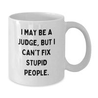 Load image into Gallery viewer, Funny Judge White Coffee Mugs Gifts from Friends to Coworkers Judge for Christmas Unique - Additional
