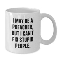 Load image into Gallery viewer, Funny Preacher Gifts from Men to Preacher Friends for Christmas Unique Presents - Additional
