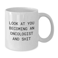 Load image into Gallery viewer, Oncologist Unique Gifts Funny White Coffee Mug for Valentine's - Additional