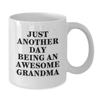 Load image into Gallery viewer, Funny Grandma Quotes White Coffee Mug Gifts from Family for Grandma - Christmas Unique Gifts - Additional
