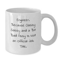Load image into Gallery viewer, Funny Engineer Gifts from Friends to Engineer Men White Coffee Mugs for Engineer Women - Engineer Christmas Unique Gifts - Additional
