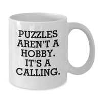 Load image into Gallery viewer, Funny Puzzles Quote White Coffee Mugs for Mom's Unique Gifts from Family, Friends, or Coworkers - Additional
