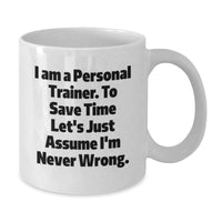 Load image into Gallery viewer, Funny Personal Trainer Gifts from Men to Mothers Day Unique Mug for Coffee Lovers - Additional