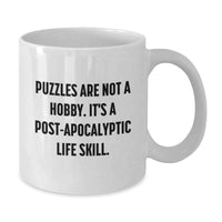 Load image into Gallery viewer, Funny Puzzles Gifts for Friends, White Coffee Mug with Quirky Quote, Perfect Graduation Unique Gifts from Family - Additional