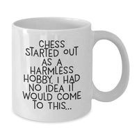 Load image into Gallery viewer, Chess Keepsake White Mug for Him Birthday Gift – 11oz Ceramic Microwave - Additional