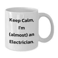Load image into Gallery viewer, Birthday Gift for Her Electrician Keepsake White Coffee Mug Present - Additional