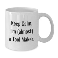 Load image into Gallery viewer, Tool Maker Keepsake White Coffee Mug for Him Birthday Gift - Additional