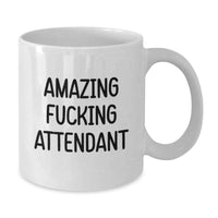 Load image into Gallery viewer, Attendant Keepsake 11oz Ceramic White Coffee Mug for Him Graduation Gift - Additional