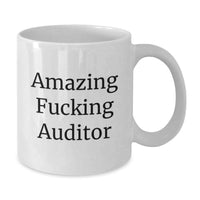 Load image into Gallery viewer, Auditor Keepsake White Coffee Mug for Him Graduation Gift Premium - Additional