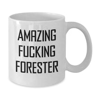 Load image into Gallery viewer, Forester Keepsake White Coffee Mug for Him Graduation Gift - Additional