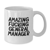 Load image into Gallery viewer, General Manager Amazing F*cking Keepsake Mug for Him Birthday Gift - Additional