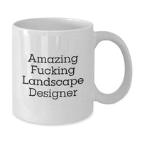 Load image into Gallery viewer, Landscape Designer Keepsake White Coffee Mug Birthday Gift for Him - Additional