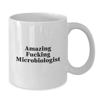 Load image into Gallery viewer, Microbiologist Keepsake White Mug for Him Birthday Gift Amazing - Additional