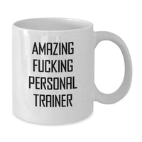 Load image into Gallery viewer, Personal Trainer White Coffee Mug Keepsake Birthday Gift for Him - Additional