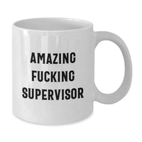 Load image into Gallery viewer, Supervisor Keepsake White Mug for Him Amazing Supervisor Birthday Gift - Additional