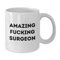 Load image into Gallery viewer, Birthday Gift Surgeon Keepsake White Coffee Mug for Her - Additional