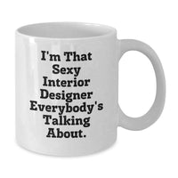 Load image into Gallery viewer, Interior Designer Keepsake Mug for Him Graduation Gift Ceramic 11oz - Additional