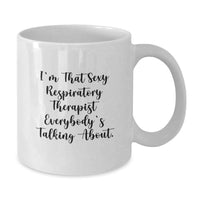 Load image into Gallery viewer, Respiratory Therapist Keepsake White Mug for Him Birthday Gift - Additional